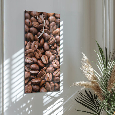 Négyszögletes fali üvegóra Koffeinbabok
