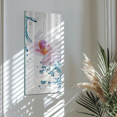 Függőleges üvegóra Orchidea