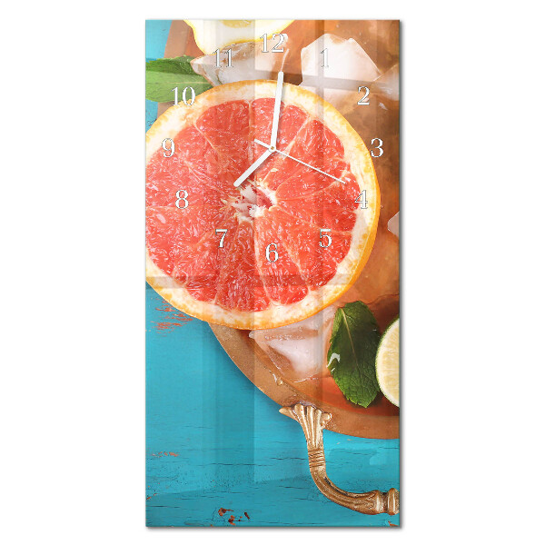 Függőleges üvegóra Grapefruit