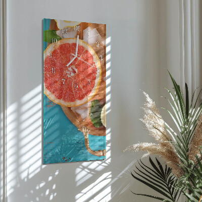 Függőleges üvegóra Grapefruit