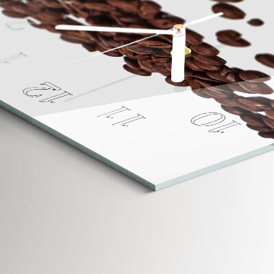 Négyszögletes üvegóra vízszintesen Koffein a babban