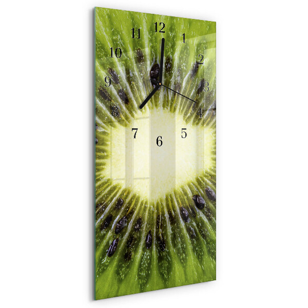 Négyszögletes fali üvegóra Kiwi