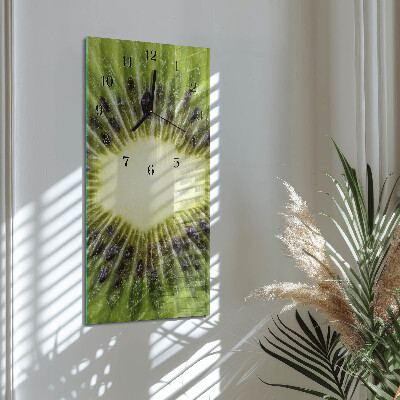 Négyszögletes fali üvegóra Kiwi