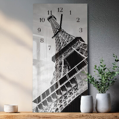 Függőleges üvegóra Eiffel-torony