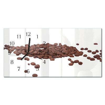 Téglalap alakú vízszintes üvegóra Koffein a babban