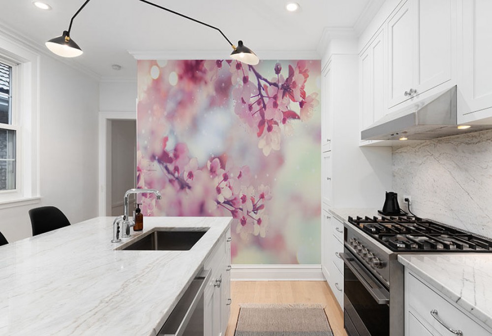 A fal a konyhában felújítás nélkül