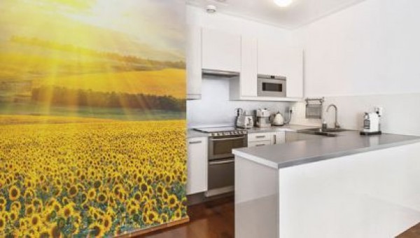 Ötletekkel díszített kis konyha